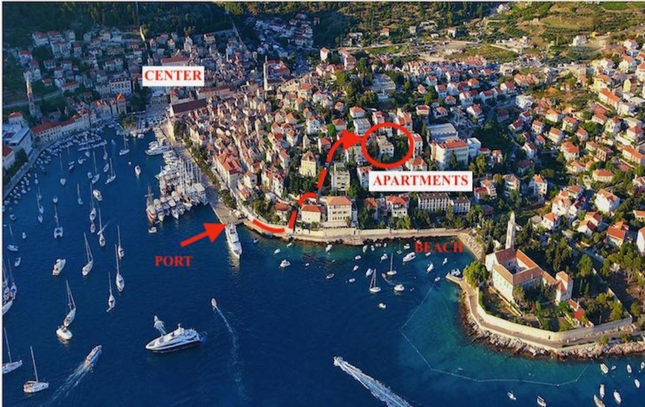 Apartments Dream Island Hvar Town Eksteriør billede